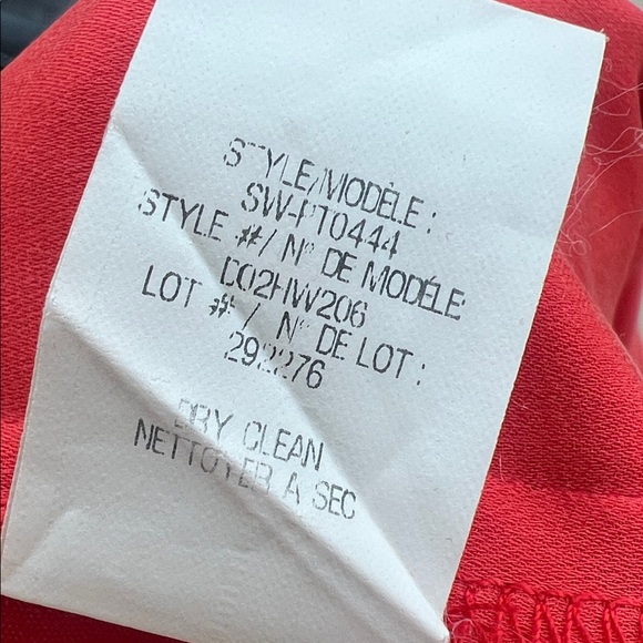 Helmut Lang Women's 2402 Silk Blend Tie Waist Ankle Pants Size 6 - Picture 8 of 10